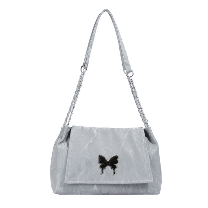 Chic Butterfly Accent Slouchy Handbag Kalsten