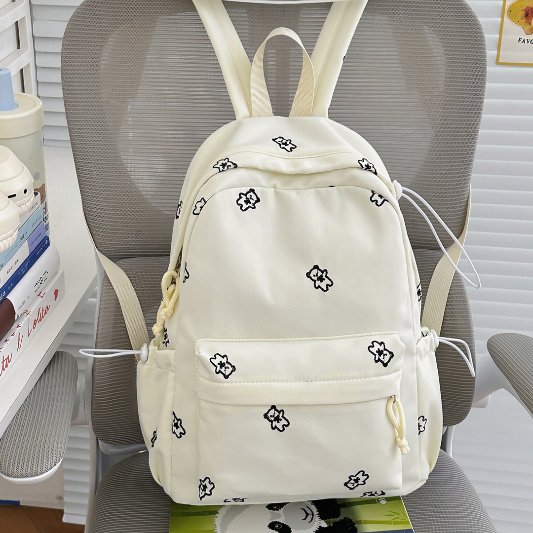 Stylish Embroidered Casual Backpack Kalsten 1791205607