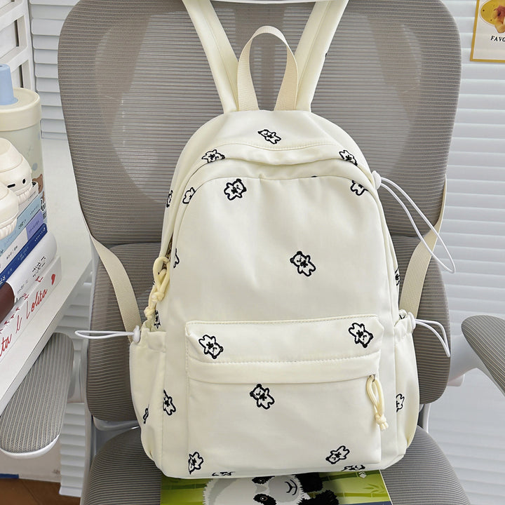 Stylish Embroidered Casual Backpack Kalsten 1791205607
