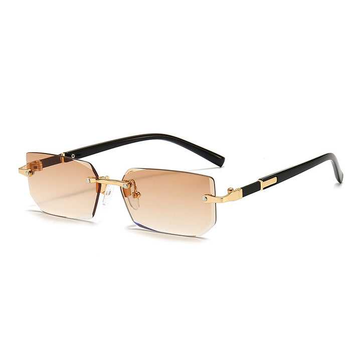 Ladies elegant and fashionable sunglasses with transparent frame Kalsten