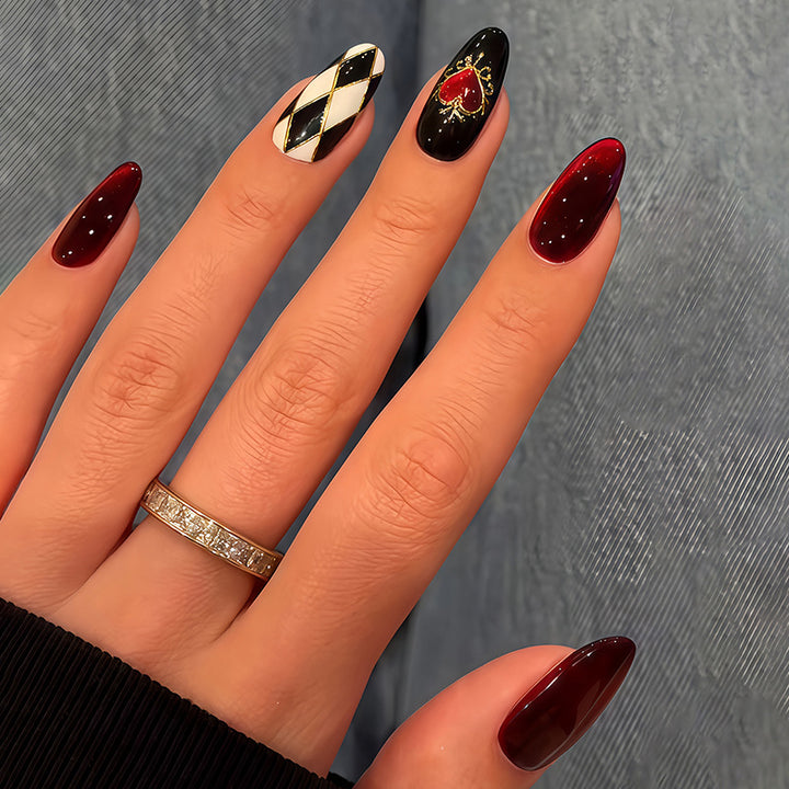 Artistic Designer Press-On Nail Set kalsten