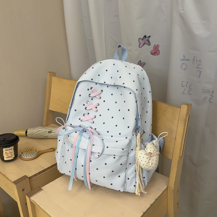 Charming Star-Embellished Backpack Kalsten