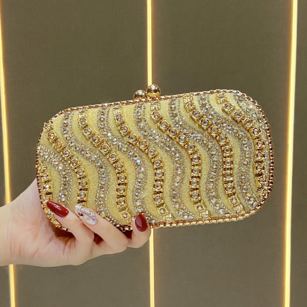 Luxe Bejeweled Evening Clutch