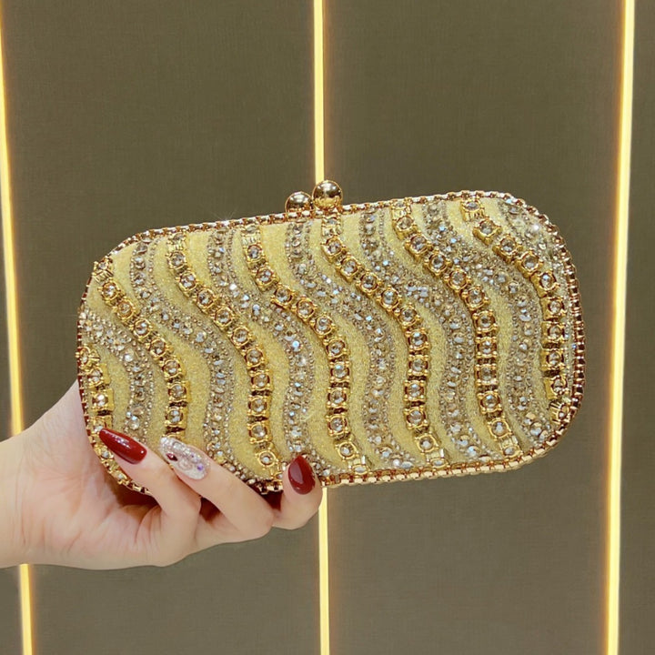 Luxe Bejeweled Evening Clutch