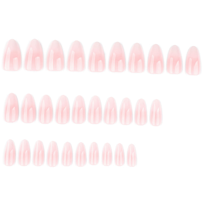 Stylish nail extensions with delicate ombre design Kalsten