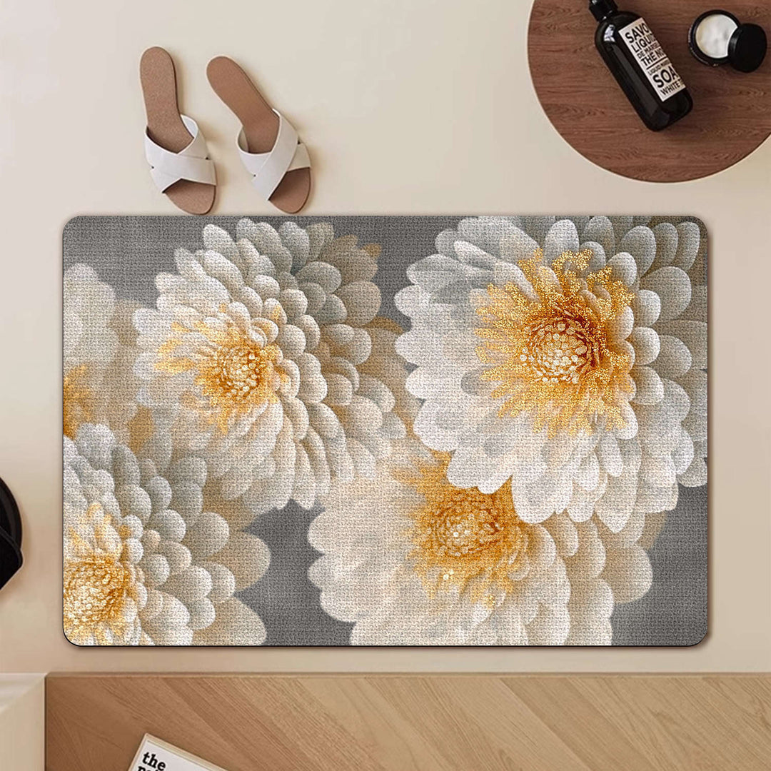 Artistic Koi Fish Bath Mat