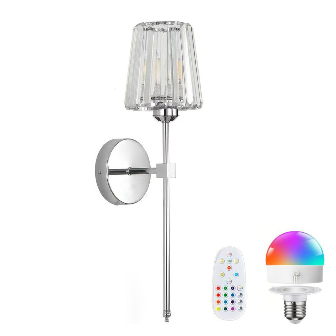 Crystal Accent Wall Lamp