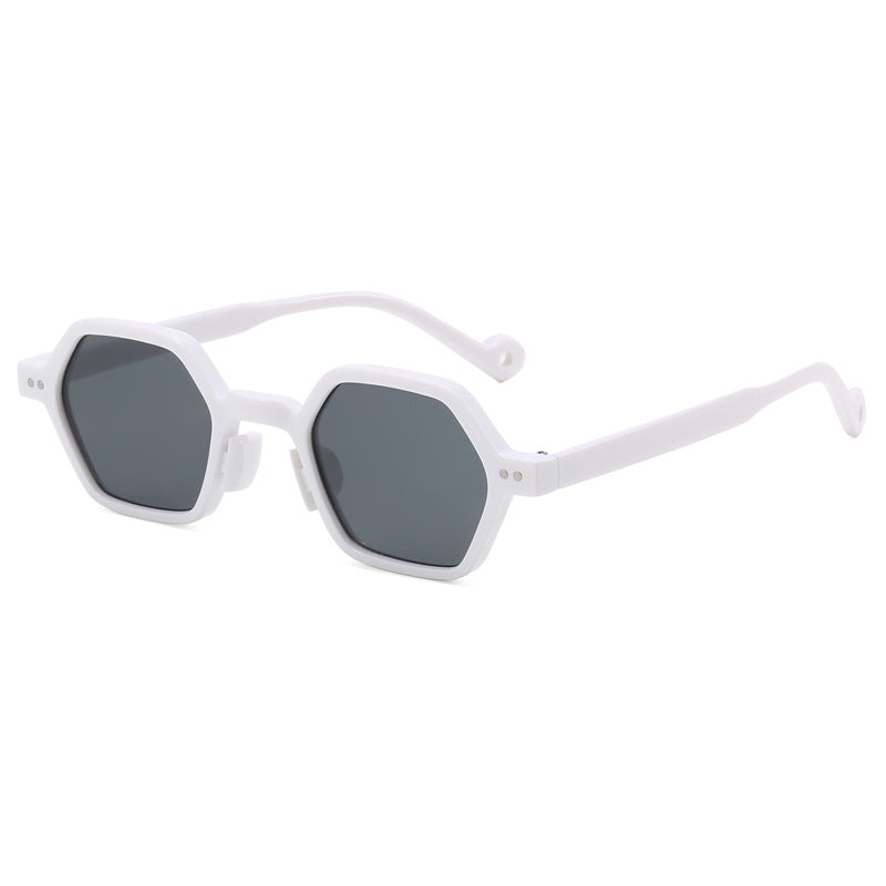 Women's Geometric Sunglasses in Modern Hexagon Design Kalsten