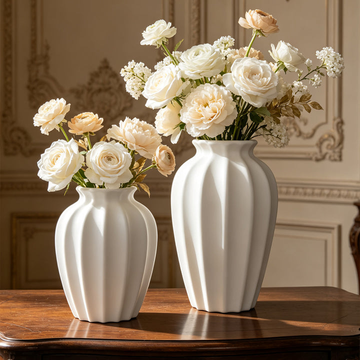 Sculptural Textured Decorative Vase Kalsten