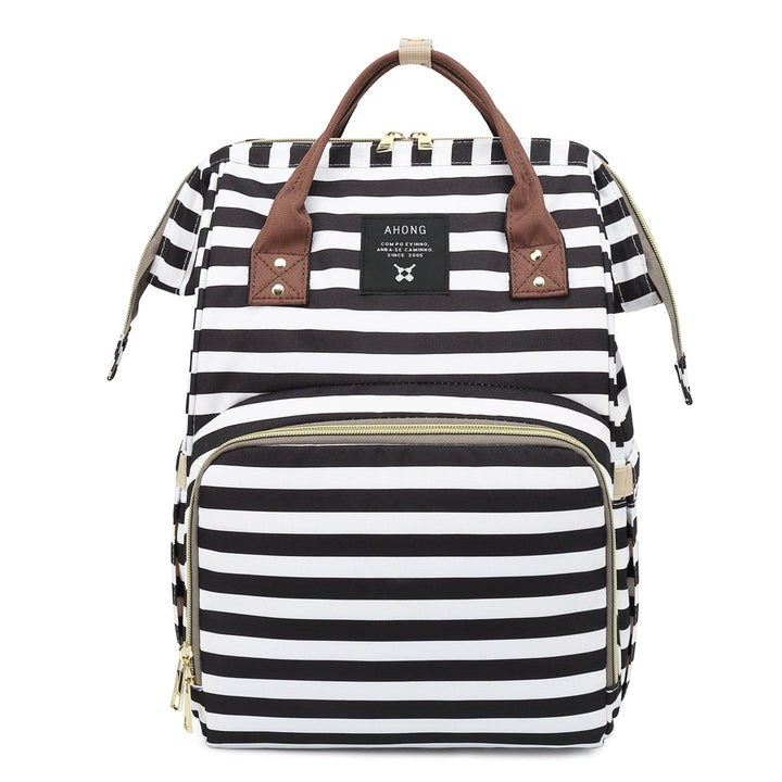 Stylish Striped Backpack Kalsten