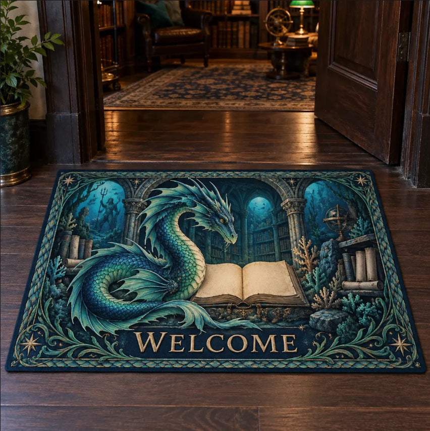 Floral Welcoming Door Mat Kalsten