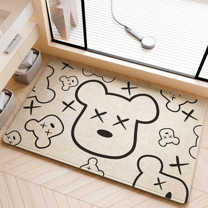 Cute Cartoon Bath Mat Kalsten