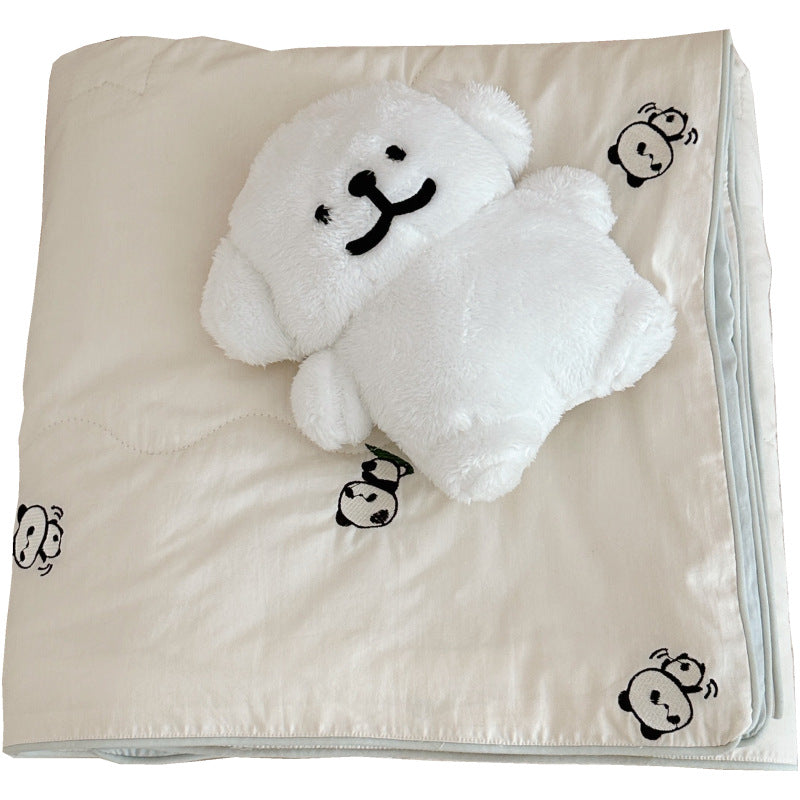 Unisex Cozy Blanket with Cute Panda Design Kalsten