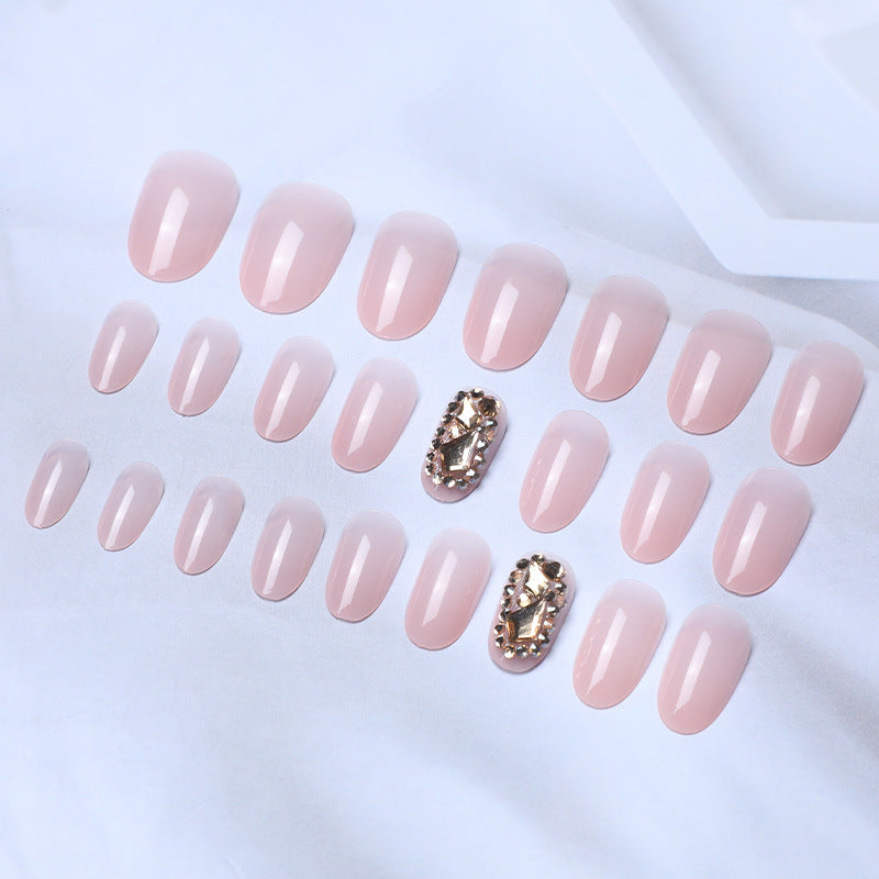 Crystal-Embellished Press-On Nails