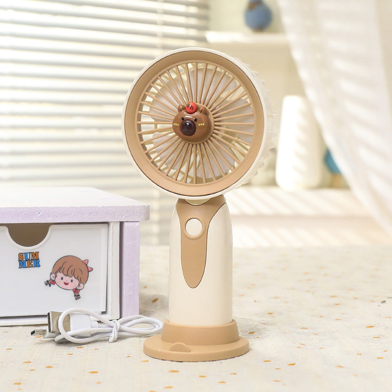 Ladies Portable Hand Fan with Cute Designs Kalsten