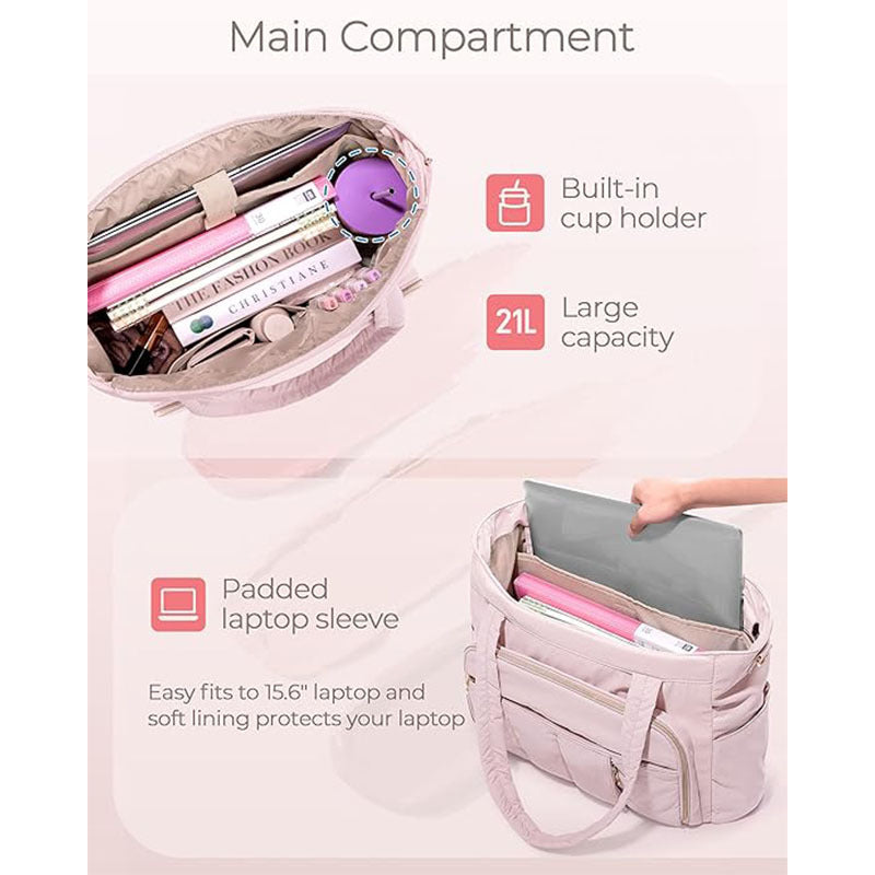 Multifunctional handbag with spacious interior and multiple compartments Kalsten