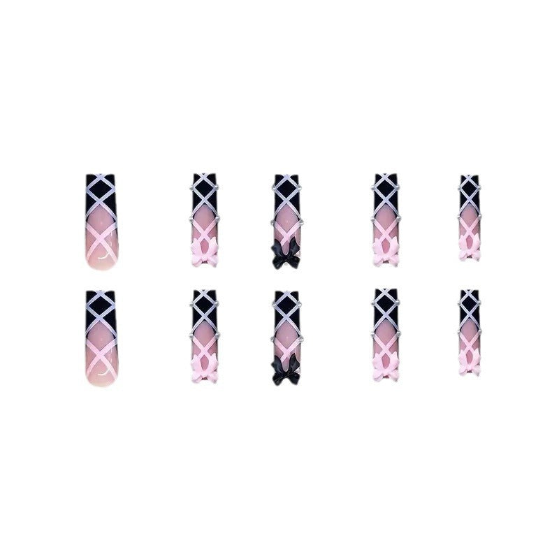 3D Decorative Press-On Nail Art Kalsten
