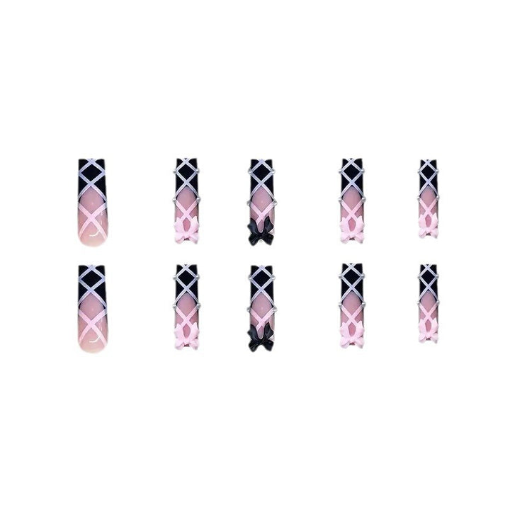 3D Decorative Press-On Nail Art Kalsten