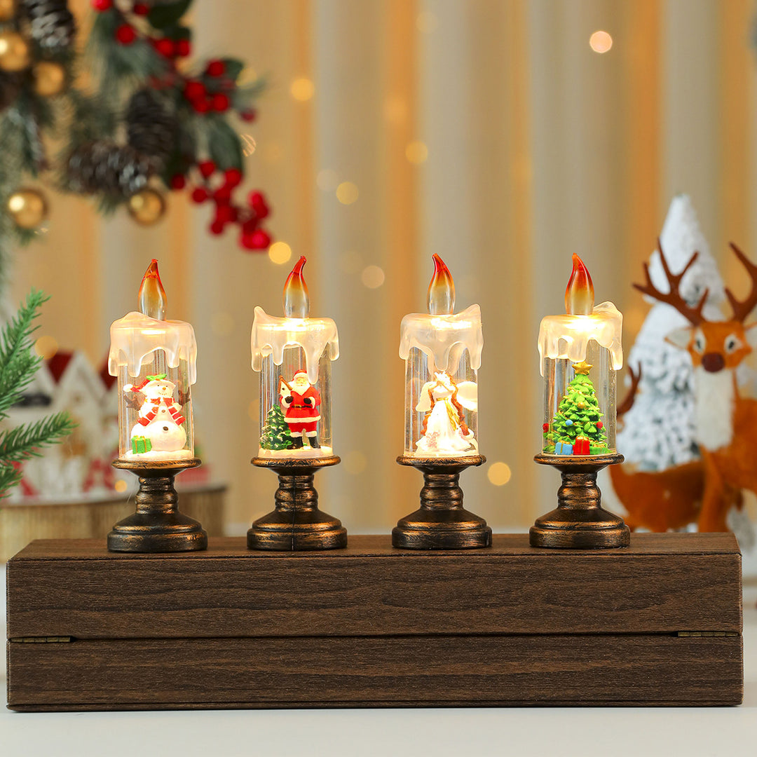 LED Snowman Candle Decoration Kalsten