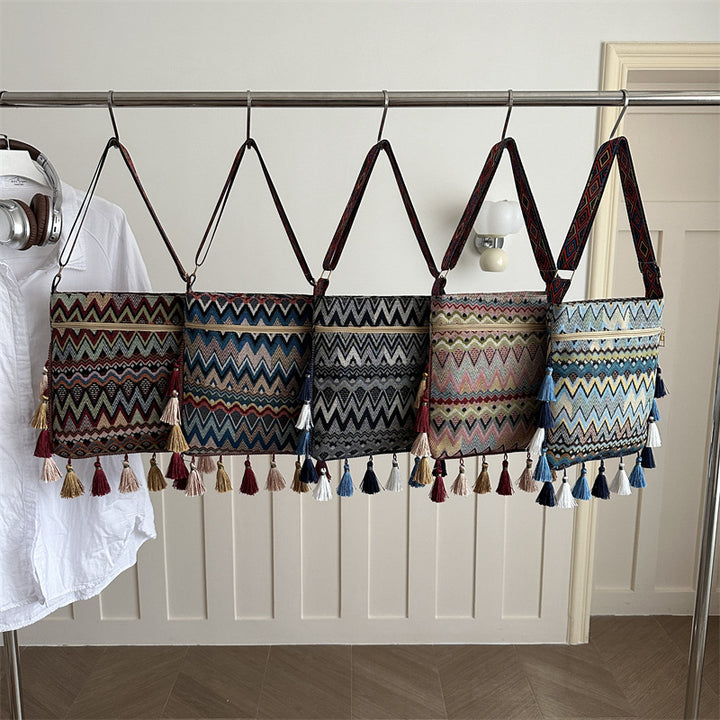 Bohemian Woven Shoulder Bag