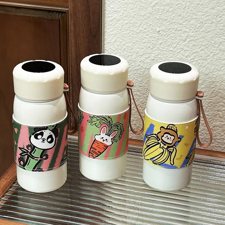 Women's insulated bottle with playful panda design Kalsten