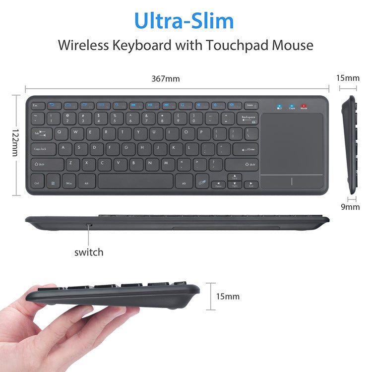 Wireless Touchpad Keyboard Kalsten