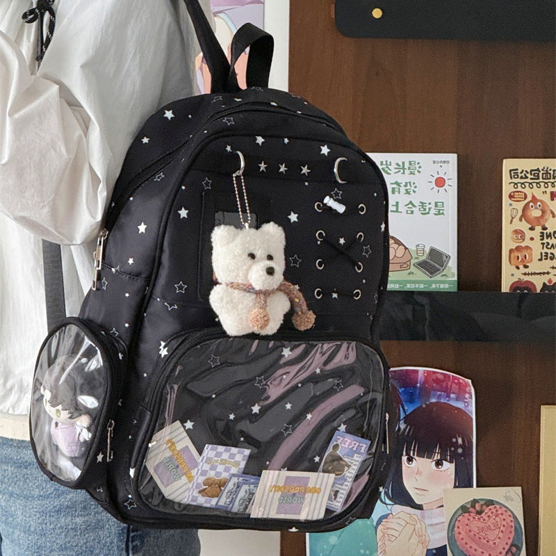 Decorative Character-Themed Backpack Kalsten