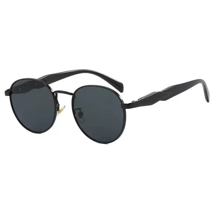 Vintage Inspired Round Frame Sunglasses Kalsten
