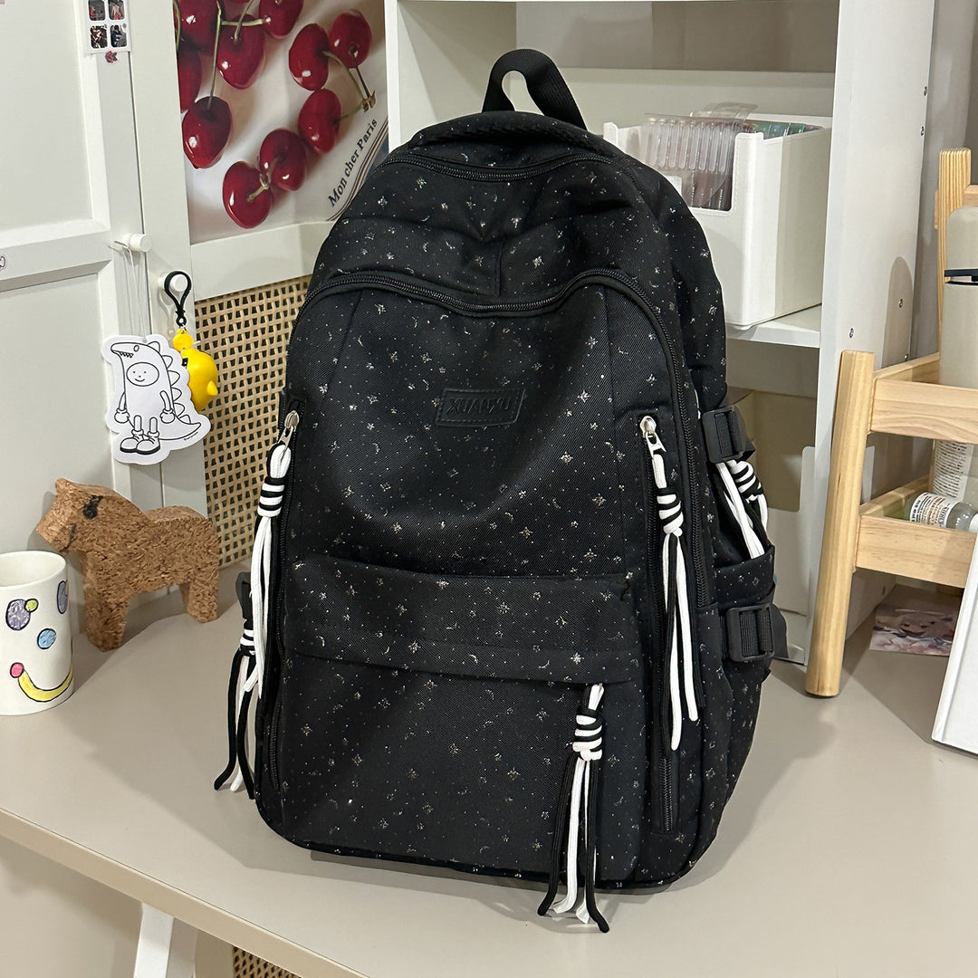 Star-Print Casual Backpack Kalsten