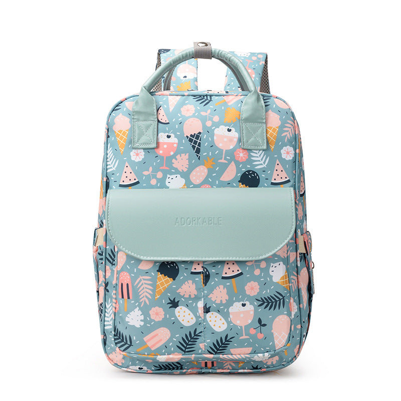 Cat Print Backpack Kalsten
