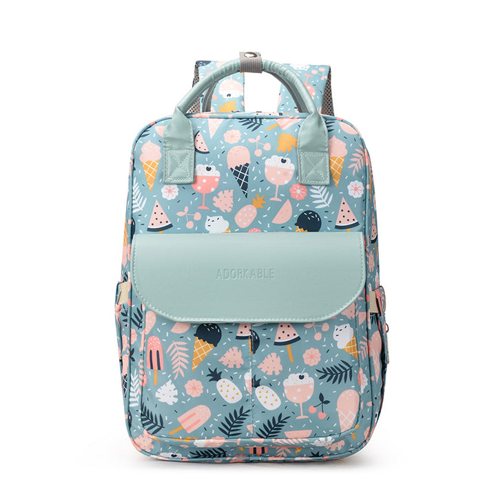 Cat Print Backpack Kalsten