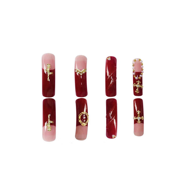 Artistic Decorative Press-On Nails Kalsten