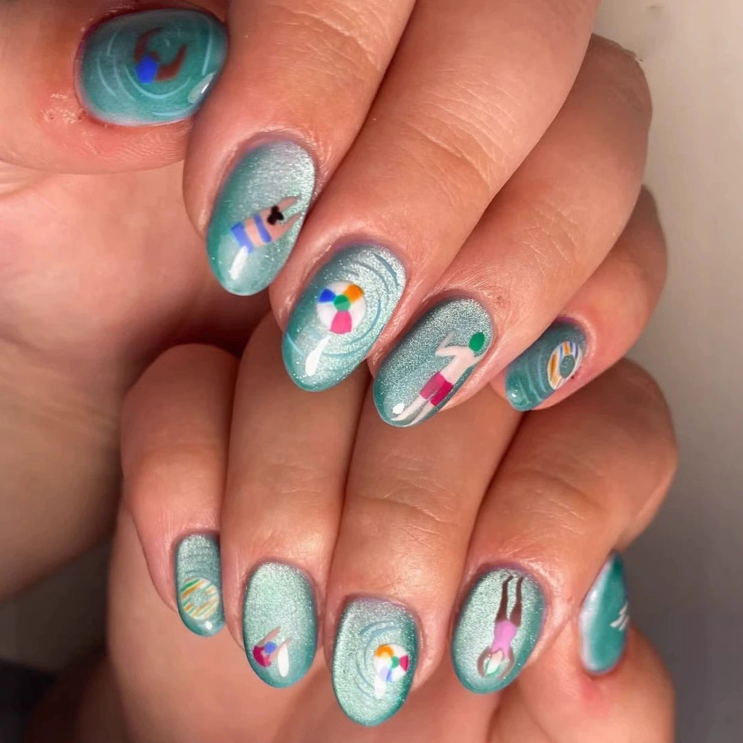 Creative Summer Nail Art Enhancements Kalsten