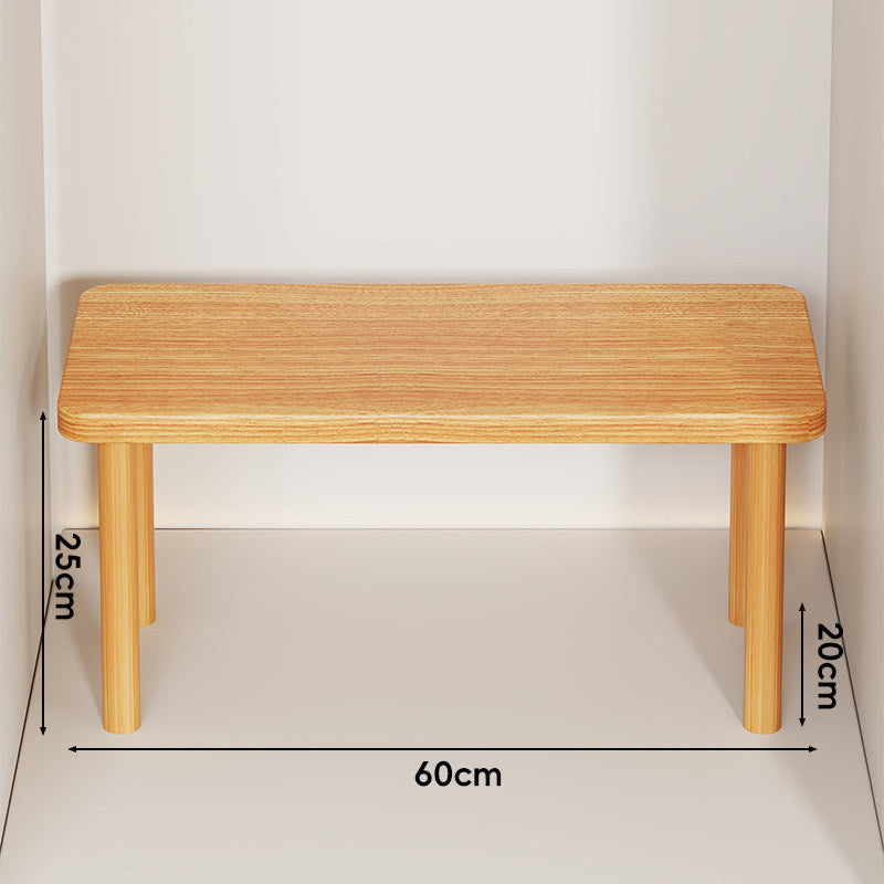 Adjustable Multi-Height Wooden Monitor Riser and Desktop Shelf