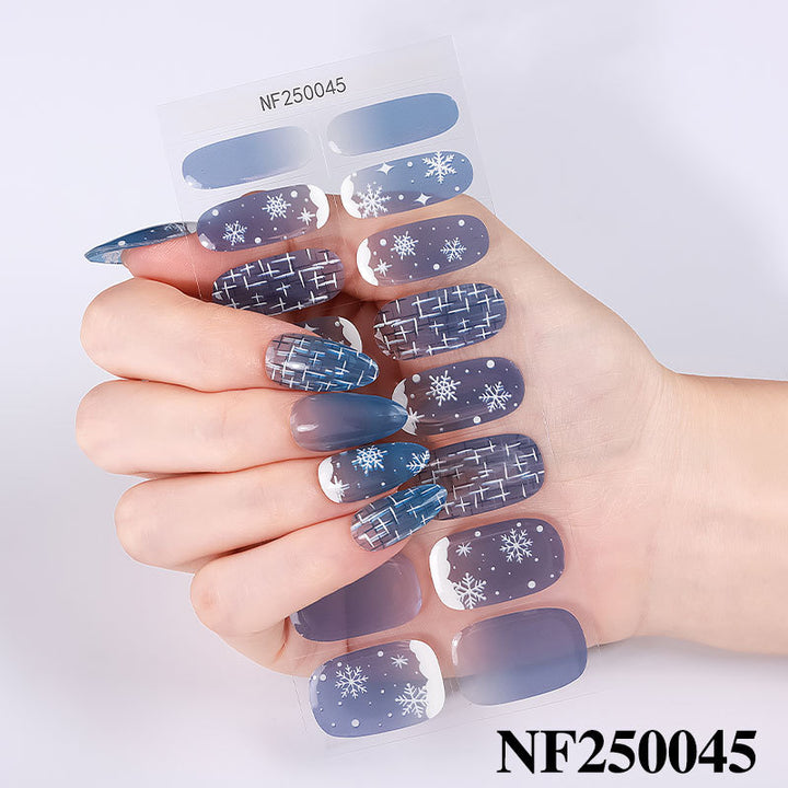 Festive-Themed Nail Art Stickers