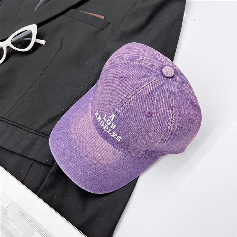 Women's Distressed Vintage Los Angeles Baseball Cap Kalsten