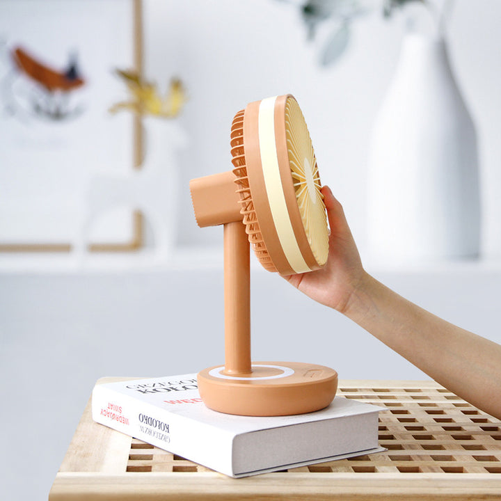 Women Portable USB Fan with Flower Pattern Kalsten