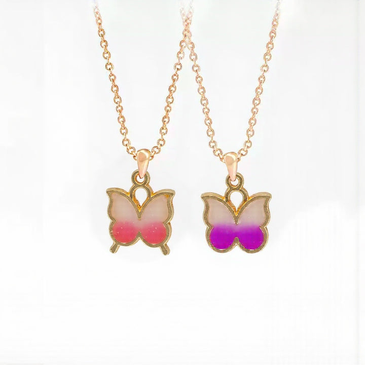 Butterfly Pendant Necklace Kalsten