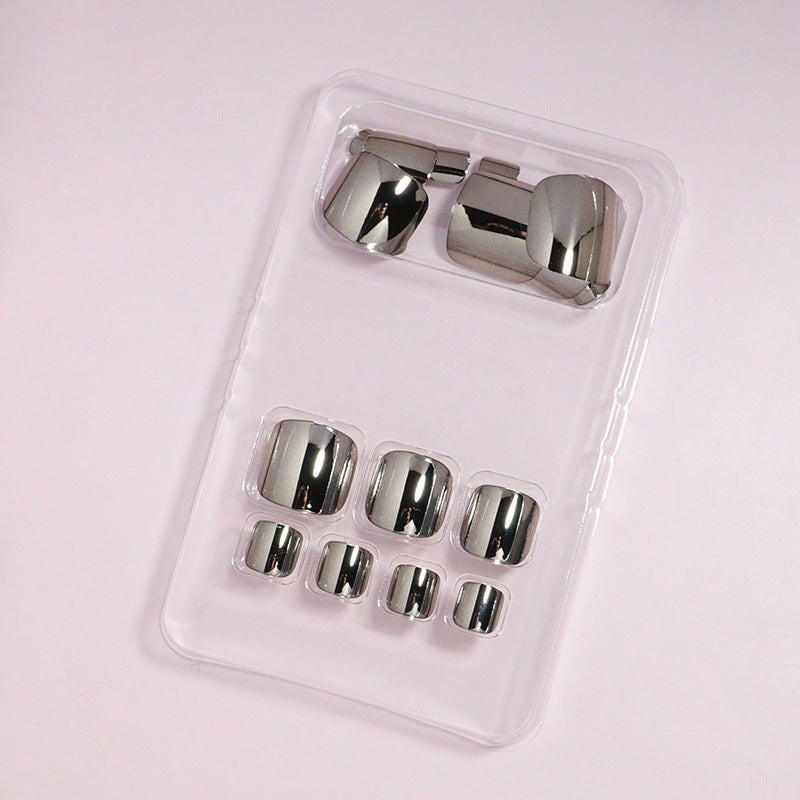 Premium Metallic Toe Nail Set Kalsten