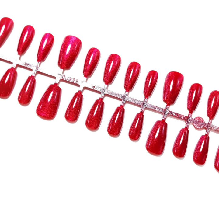 Artificial nails with shimmering effect Kalsten