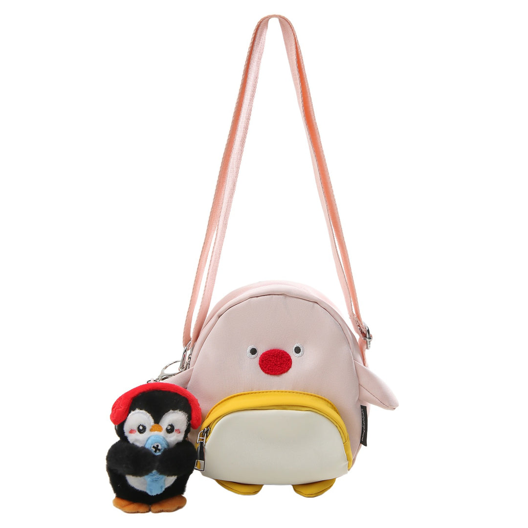 Whimsical Penguin-Themed Crossbody Bag