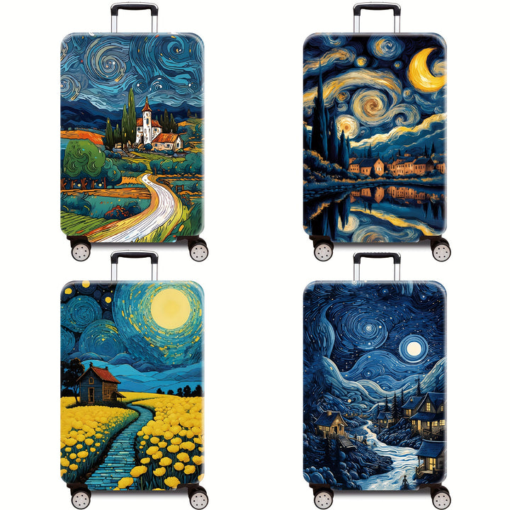Artistic Inspired Hard Shell Luggage Kalsten