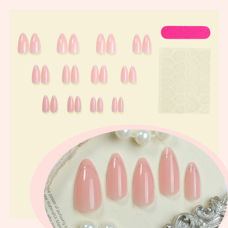 Artificial nail set with natural look and flexible fit Kalsten