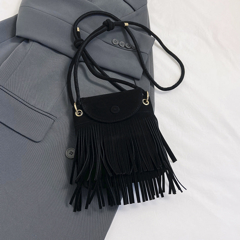 Bohemian Fringe Crossbody Bag Kalsten