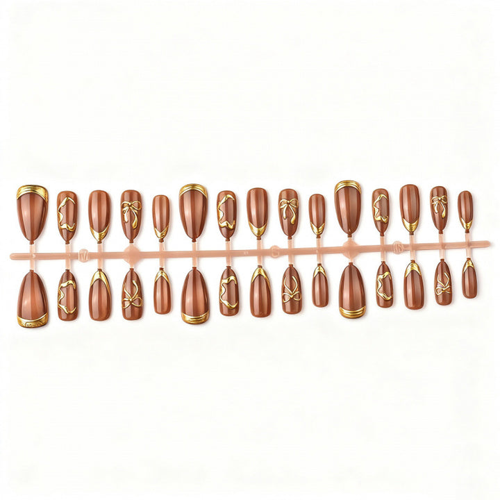Decorative Press-On Nail Art Set Kalsten