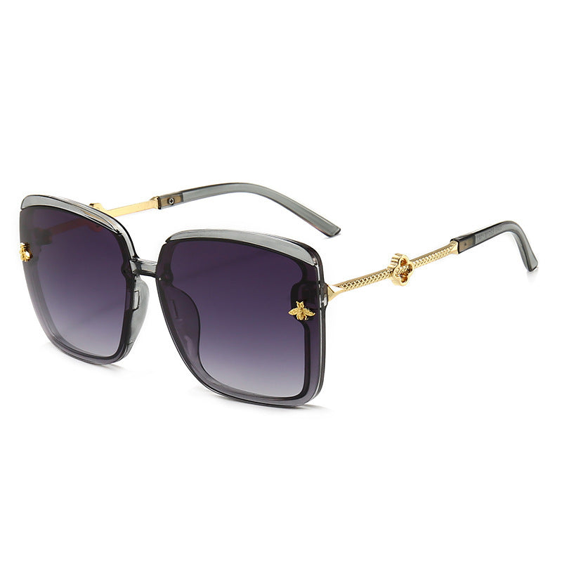 Luxe Oversized Square Frame Sunglasses Kalsten