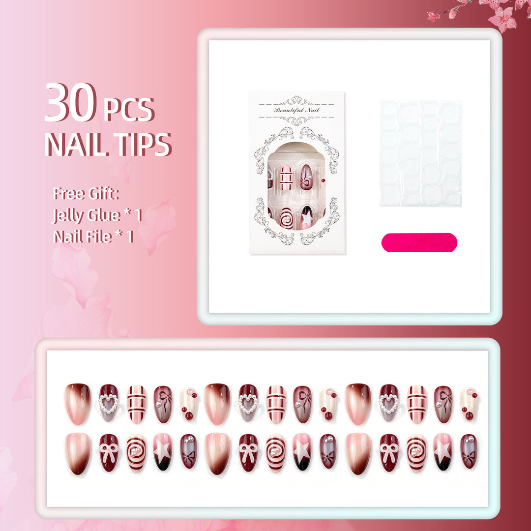 Decorative Manual Press-On Nail Art