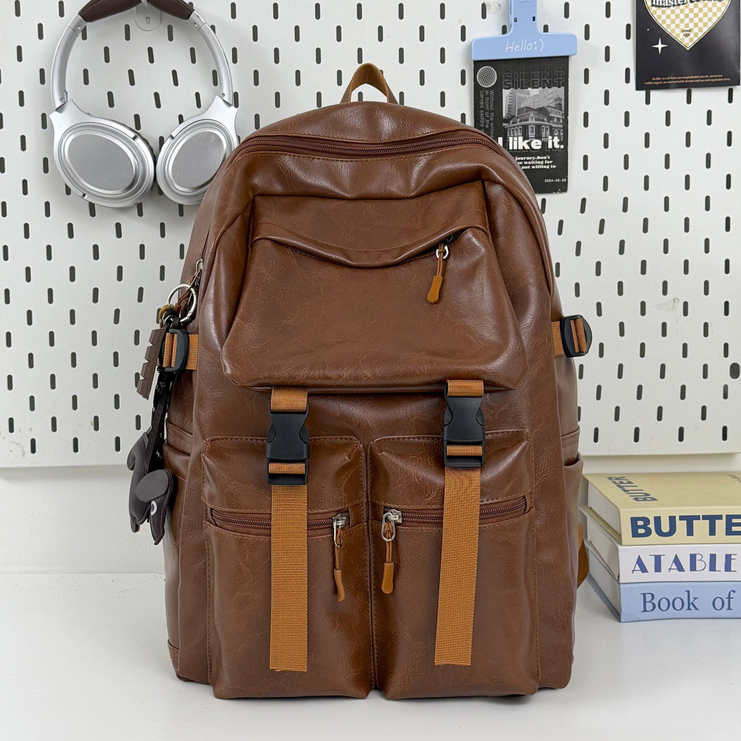 Durable Leather Backpack Kalsten