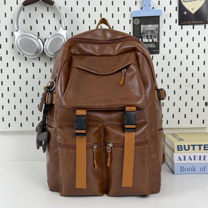 Durable Leather Backpack Kalsten