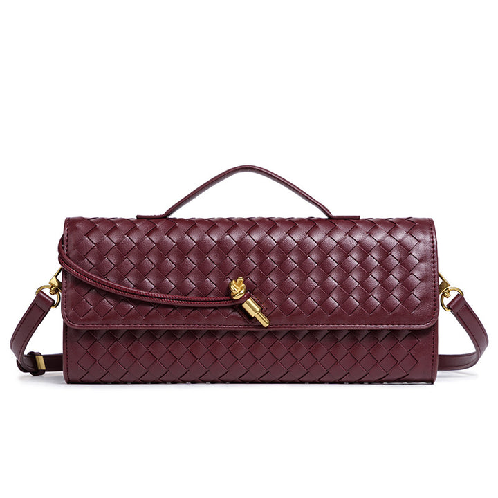 Textured Woven Clutch Purse Kalsten